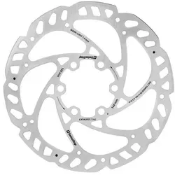 SwissStop Catalyst One 6 Loch Bremsscheibe 140 mm Silber - Bremsscheibe für MTB, Road und Trekking, aus hochwertigem Edelstahl für optimale Bremsleistung und Langlebigkeit.