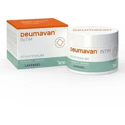 DEUMAVAN Schutzsalbe Lavendel 100 ml - Schutzsalbe mit Lavendel für den Intimbereich, bietet einen lokalen Schutz und sorgt für ein angenehmes Hautgefühl. Ideal zur Unterstützung der Pflege bei mechanischen Belastungen.