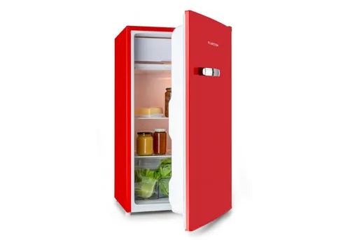 Klarstein Kühl-Gefrierkombination HEA16-Beercracker, 90 Liter Mini Kühlschrank