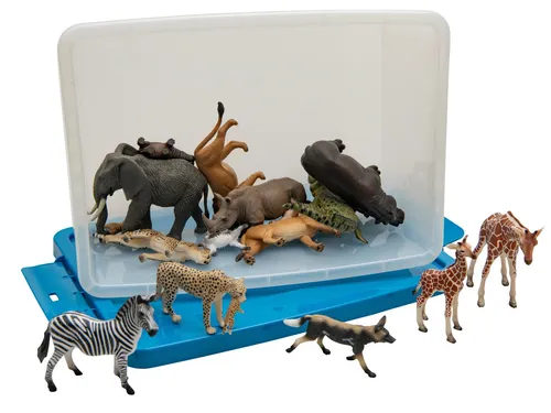 Betzold Spielfigur Afrikanische Tiere, 18-teilig