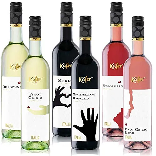 Käfer Weinpaket gemischt Italien (6x 0,75 l)
