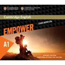 Cambridge English Empower Starter A1 - 3 Class Audio-CDs - Hörbücher für den Englischunterricht, ideal für Anfänger und zur Verbesserung der Hörverständnisfähigkeiten.