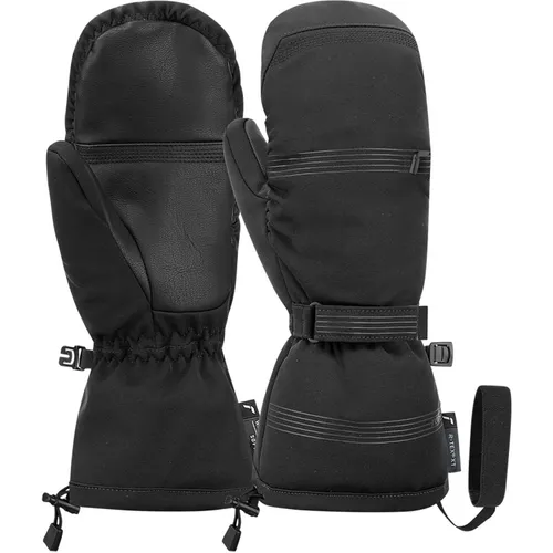 Reusch Cozy R-tex XT Mitten black / black (7710) 6,5 - Skihandschuh Fäustlinge für Herren & Unisex, extrem warm, wasserdicht und atmungsaktiv – ideal für kalte und nasse Wetterbedingungen.