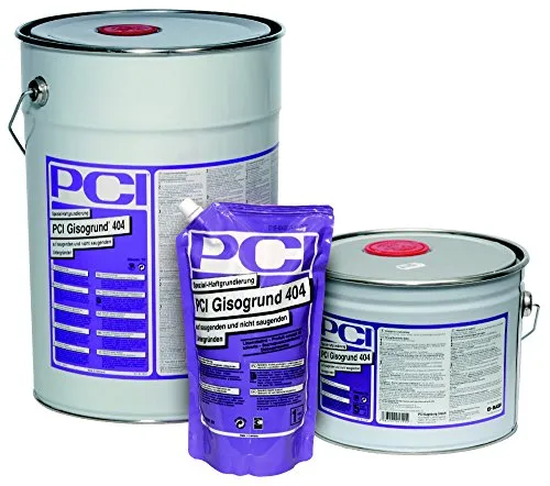PCI GISOGRUND Haftgrund 404 5L - Hochwertige Grundierung - Grundierungen für optimale Haftung, ideal für professionelle Bauprojekte und Renovierungen, direkt vom Baustoff Fachhandel.
