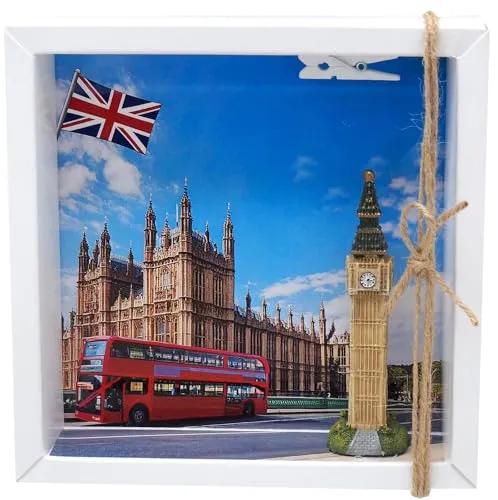 Produktbild ZauberDeko Geldgeschenk Verpackung Urlaub London England Reise Geschenk Geburtstag Weihnachten