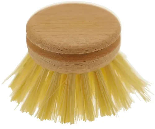 Ersatzkopf für Spülbürste Bürste Abwaschbürste Borsten echt Fibre D 4,3 x H 4 cm