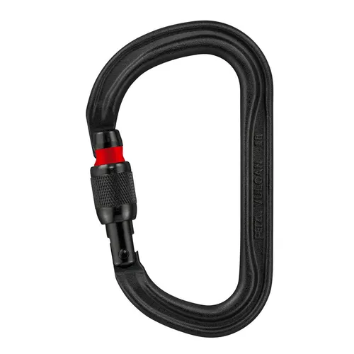 Petzl Tactical VULCAN SCREW-LOCK Stahl-Karabiner black in schwarz von Petzl