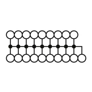 Phoenix Contact Verteilerblock PTFIX 6/18X2,5 BK