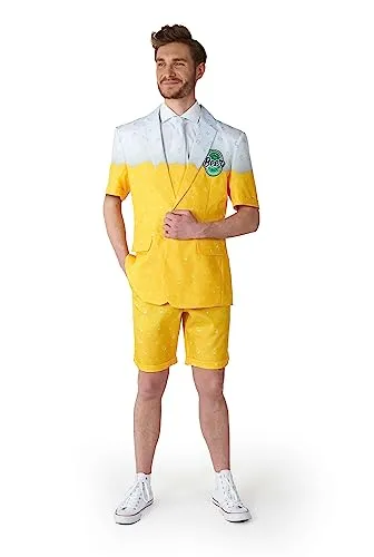 Suitmeister Herren-Sommeranzug in blau von Suitmeister