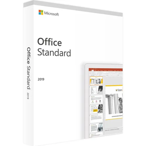 Produktbild Microsoft Corporation Microsoft Office 2019 Standard Multilingual Windows 100514-DE