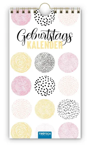 TROETSCH TRÖTSCH Geburtstagskalender Punkte von Trötsch