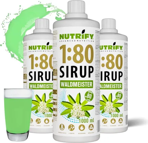NUTRIFY Vital Drink Sirup 1:80 Waldmeister