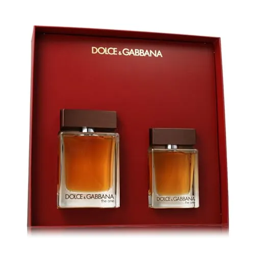 Dolce & Gabbana The One For Men Geschenkset - Exklusives Geschenkset mit 100 ml und 50 ml Eau de Toilette, perfekt für Herren und ideal als Geschenk für besondere Anlässe. 100% Original-Duft von Dolce & Gabbana.