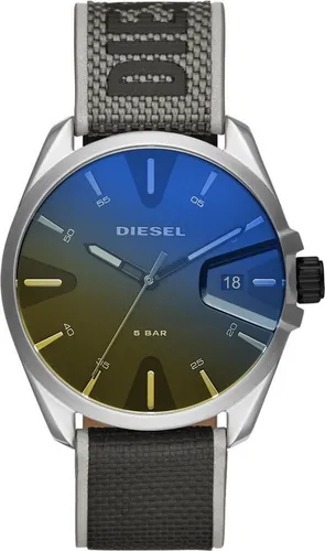 Diesel Mechanische Uhr MS9 Herrenarmbanduhr - Armbanduhren mit Edelstahlgehäuse und Quarzwerk, 5 bar wasserdicht und sportlich-elegant im Design, ideal für den Alltag.