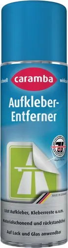 Caramba Easy Clean Aufkleber Entferner - 300ml - Effektiver Aufkleber Entferner für müheloses Entfernen von Etiketten und Kleberesten, ideal für Haushalt und Werkstatt.