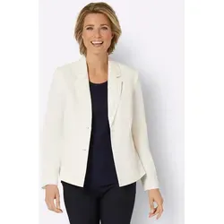 Sieh an! Blusenblazer Blazer Langarm beige 52