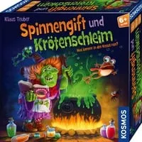 Spinnengift & Krötenschleim, Brettspiel - Gesellschaftsspiel für 1 - 6 Spieler, spannende Abenteuer in 30 Minuten, ideal für die ganze Familie ab 6 Jahren