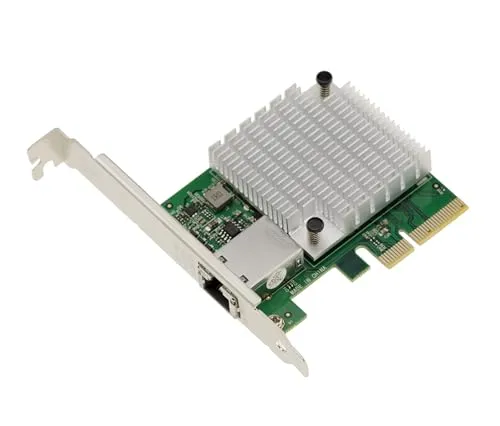 Kalea-INFORMATIQUE PCIe 4.0 10 Gigabit Ethernet 1 Port RJ45 10G Netzwerk-Controller-Karte mit AQUANTIA AQC113C-B1 Chipsatz. Low und High Profile.
