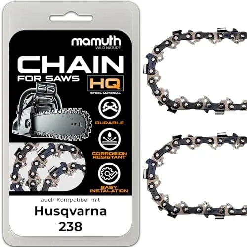 2x Sägekette Kettensäge 40cm 1,5mm 0,325