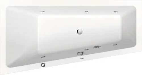 Duravit No.1 Einbau-Whirlwanne Trapez 1600x850mm von Duravit