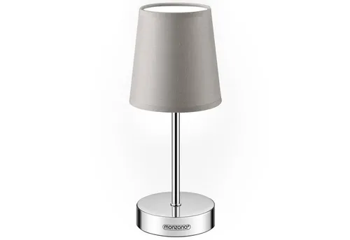 DeubaXXL DE Tischlampe Lumière Taupe 32x13x13cm 109312