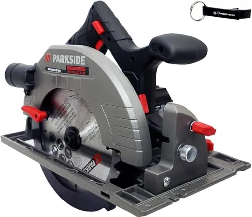HEADNMORE® Bundle - PARKSIDE PERFORMANCE® 40V Akku Handkreissäge PPHKSA 40 (ohne Akkus) +Schlüsselanhänger