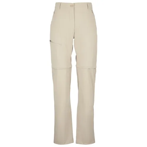 Craghoppers Nosilife Pro Convertible Trouser III – Vielseitige Damenhose in Soft Mushroom - Ideal für aktive Frauen: Diese wandelbare Hose bietet höchsten Komfort beim Wandern. Das dehnbare Gewebe sorgt für Bewegungsfreiheit und schützt vor Insekten. Mit kühlenden Eigenschaften und platzsparendem Design perfekt für heiße Tage.