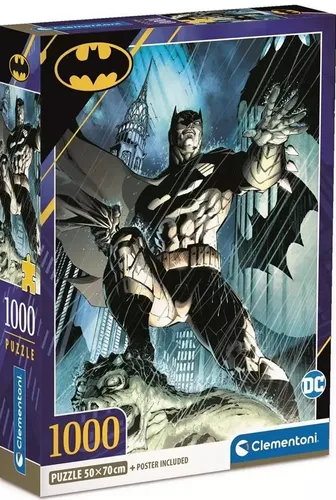 Puzzle 1000 elementów. Batman Clementoni 8005125397143