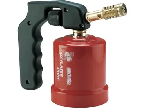 Foxy Gasdüse OXYTURBO - Lötlampe mit Piezo, 1-St. - Gasdüse für präzises Löten, ausgestattet mit Piezo-Zündung für eine einfache Handhabung und sofortige Einsatzbereitschaft.