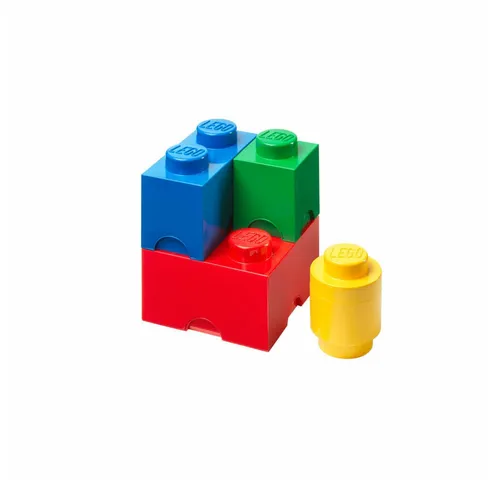LEGO 4tlg. Set: Aufbewahrungsboxen