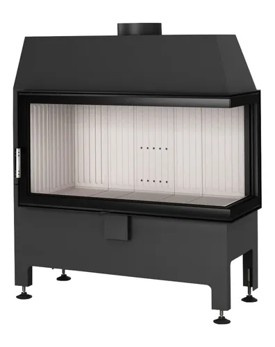 Hajduk Eckkamineinsatz Heatro 81P | Panoramascheibe | 12 kW