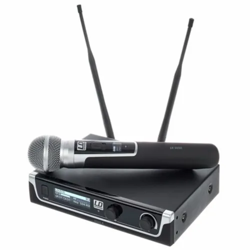 LD Systems U505 HHD - UHF Wireless System - Funksysteme mit Handsender, dynamischer Wechselkapsel und True Diversity für klare Klangqualität, ideal für professionelle Anwendungen.