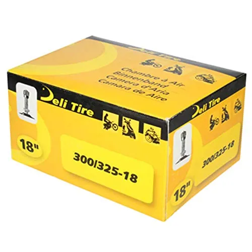 schlauch deli tire für motorrad 3.00 bis 3.25-18 3 1/4-18 90/90-18 110/80-18 neu