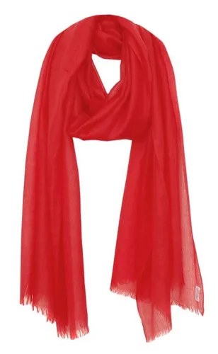 Bovari Kaschmir Schal Damen in rot von Bovari