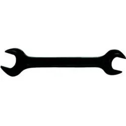 Doppel-Gabelschlüssel KS TOOLS 517.1455 - Robuster Doppel-Gabelschlüssel aus Chrom-Molybdänstahl, ideal für präzise Arbeiten mit einer Gesamtlänge von 480 mm und abgewinkelter Gabelstellung für besseren Zugang.