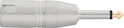 Pronomic AD-JMXM Adapter 6,3mm Mono-Klinke male / XLR male