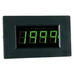 LED Voltmeter-Einbaumodul ~ 14 mm Ziffernhöhe - Farbe: Grün