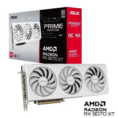 Radeon RX 9070 XT Prime OC White von ASUS