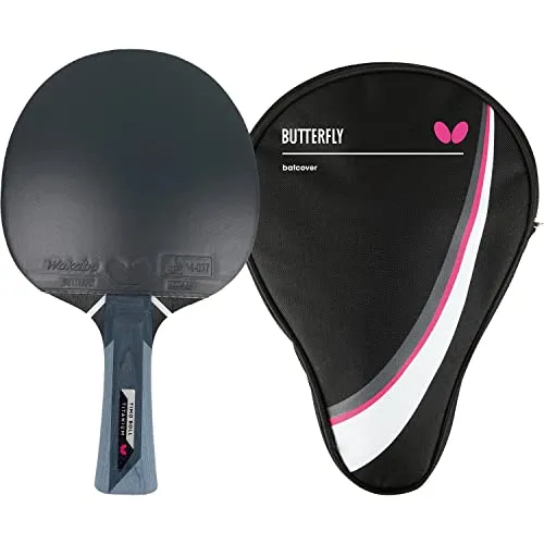 Butterfly Timo Boll Titanium Tischtennisschläger mit Drive Case I