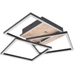 Reality Leuchten LED Deckenleuchte MOBILE in braun von TRIO Leuchten