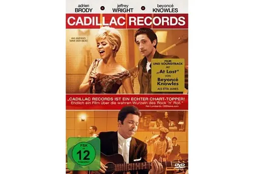 Cadillac Records - Musikdrama über die legendäre Plattenfirma, spannend und emotional, geeignet für Zuschauer ab 12 Jahren.