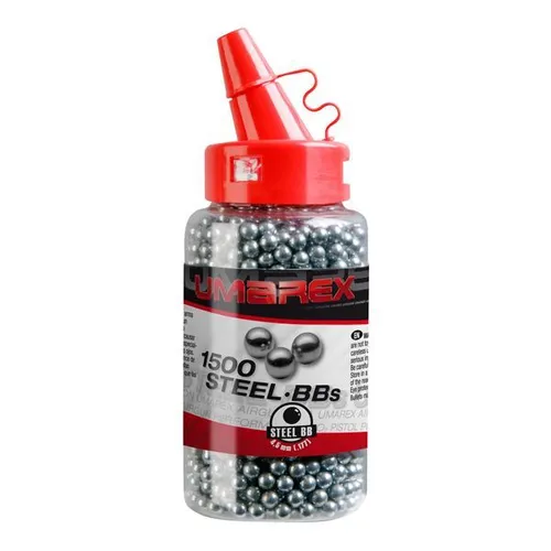 Umarex Stahl BBs 4,5mm (.177), silber, 0,32g, 1500 Stk. Flasche