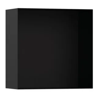 hansgrohe Nische XtraStoris Minimalistic 300x300x140mm - Duschkörbe & -ablagen, rahmenloses Design für variable Installationstiefe und wasserdichtes Dichtungsset zur Vermeidung von Wasserschäden.