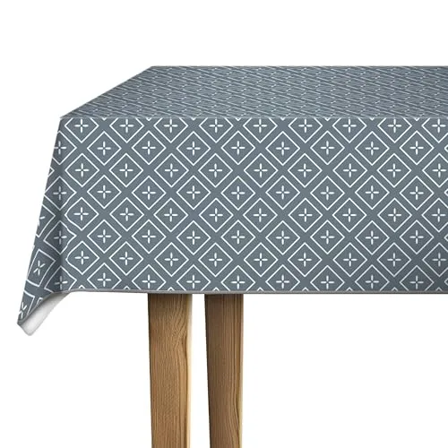 d-c-fix Wachstuchtischdecke PVC-free Mondina - abwaschbar wasserdicht - In- & Outdoor - Wachstuch Plastik-Tischdecke Wachstischdecke Tischtuch - 140 cm x 180 cm eckig