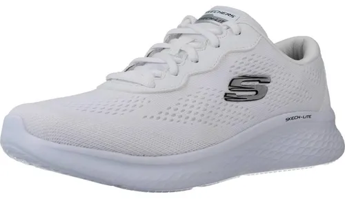 Skechers Damen Skech-lite Pro Sneaker, Weiß, 41 EU - Damen-Sneaker mit luftgekühltem Memory-Schaum für ultimativen Komfort und flexible Traktions-Laufsohle, ideal für den aktiven Alltag.