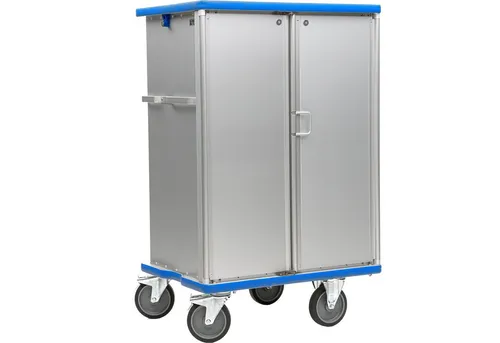 Gmöhling Werkstattwagen G-CUP E 2732 B - Modularer Schrankwagen für Werkstätten - Robuster Werkstattwagen mit eloxierter Oberfläche, höhenverstellbaren Einschubschienen und zentralem Einhand-Drehverschluss. Ideal für die professionelle Nutzung und optimale Organisation Ihrer Werkstatt.