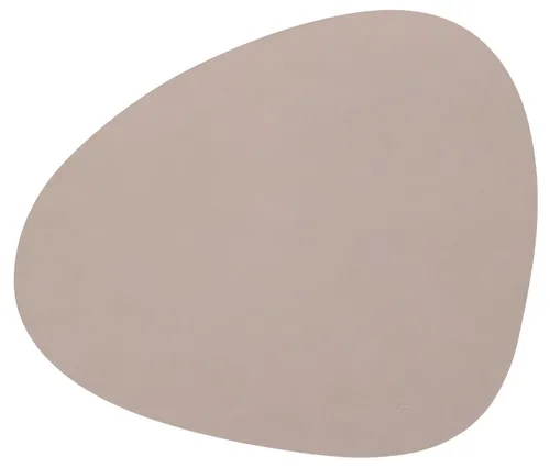 LIND DNA Platzset NUPO Tischset Curve L clay brown 37 x 44 cm, Table Mat Curve L Nupo Clay Brown