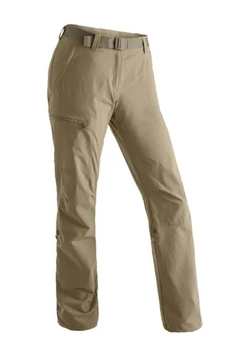 Maier Sports Lulaka Damen Wanderhose - Wasserabweisend & PFC-frei - Wanderhose für Trekking und Hiking, aus atmungsaktivem mSTRETCH Pro 4 mit Rollup-Funktion, schnelltrocknender Dryprotec Technologie und optimalem Tragekomfort.