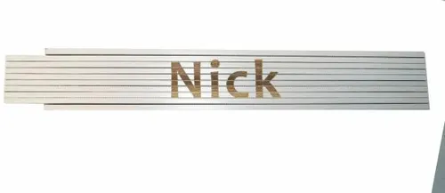 Zollstock Nick 2 m weiß Zollstock