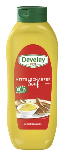 Develey Senf Mittelscharf 875ml
